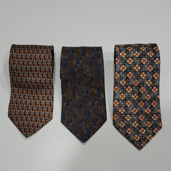 3 Ermenegildo Zenga Men's Ties